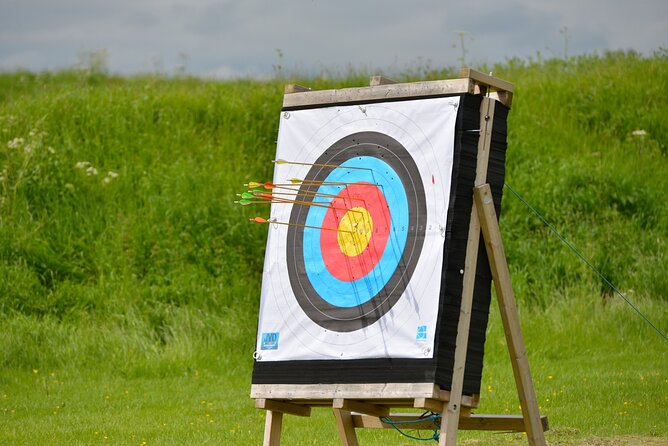 1 Hour Archery Session in Warwick - Practice turns into a competition round
