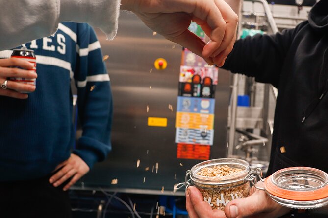 3 Locks Brewing Company Tour and Tasting Experience in Camden - The welcome beer sets the tone