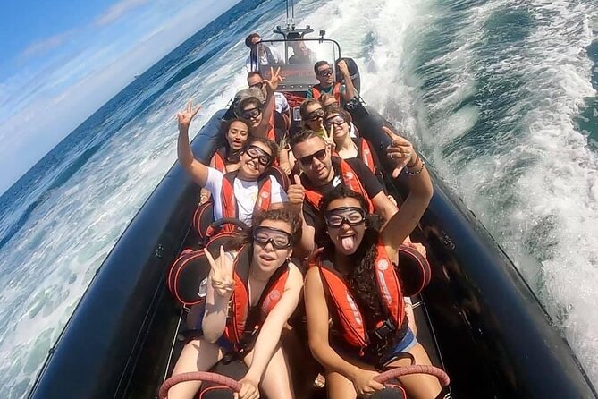 30-Minute Raptor RIB Ride Activity in Torquay - Meadfoot, London Bridge, and the Torbay coast