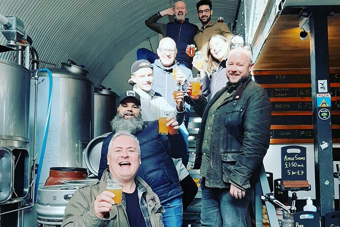 A craft beer tasting tour of the Bermondsey Beer Mile - Mash Paddle Brewery: comparing styles and methods