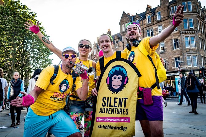 A Silent Disco Adventure in Newcastle - Moonwalking Around The Monument