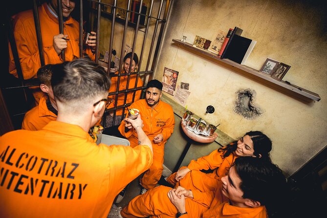 Alcotraz Prison Cocktail Experience in Brighton - Photos, costumes, and the Hollywood prison look