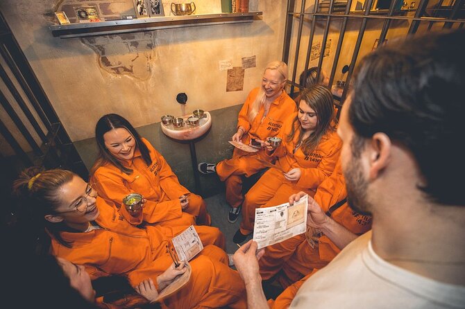 Alcotraz Prison Cocktail Experience in London - The prison story and the warden’s office