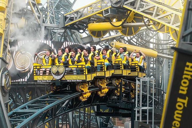 Alton Towers Resort 1 Day Admission Ticket - The big coasters: from vertical drops to 14 loops