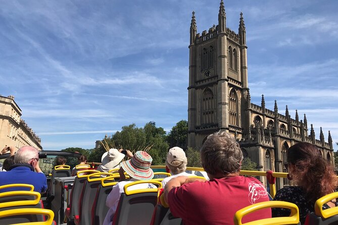 Bath Tootbus Hop-on Hop-off Sightseeing Bus Tour - The Skyline Tour, heading uphill