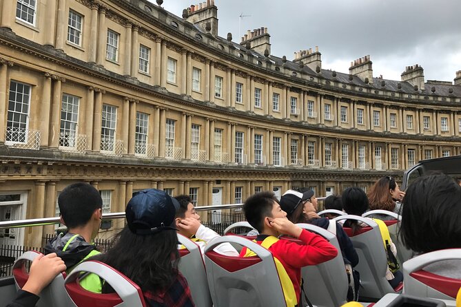 Bath Tootbus Hop-on Hop-off Sightseeing Bus Tour - The City Tour, from Bath Abbey to Milsom Street