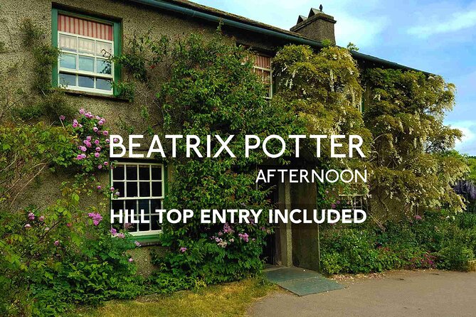 Beatrix Potter Afternoon Half Day - includes Hill Top and Cruise - Esthwaite Water and the places behind Potter’s private life