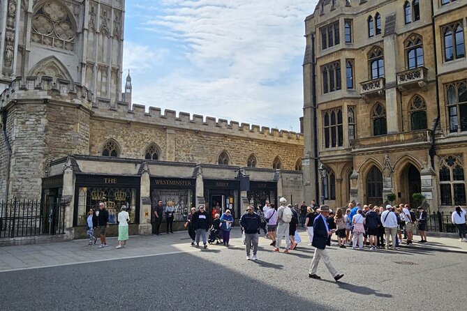 Best of Westminster Abbey with Upper Gallery & Buckingham Palace - Entering through the medieval cloisters