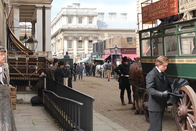 Blockbuster Film Tours - Old Royal Naval College, Greenwich - The Victorian Skittle Alley and naval displays