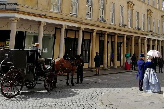 Bridgerton Film Locations - Bath - Private Walking Tour - The Cross Bath and Bath’s scandalous side