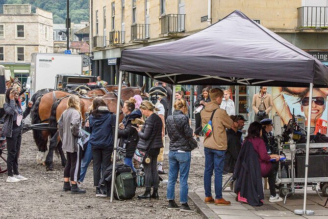 Bridgerton Walking Tour of Filming Locations & Storylines - Bath - Paul Elliott’s energetic presentation