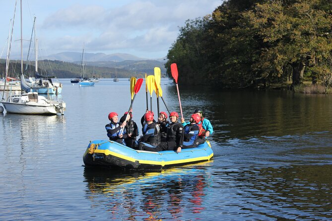 Brilliant White Water Rafting in the Lake District UK - Guidance from the raft leader