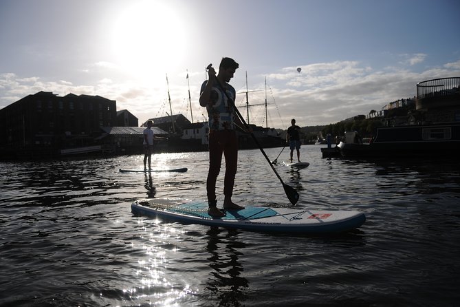 Bristol Paddleboarding Tour - Standing up and getting comfortable on the board