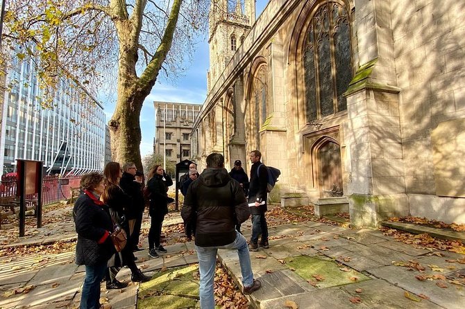 Burnings, Butchery & Black Death: A Walking Tour of London's Bloody Past - Price, pace, and group size
