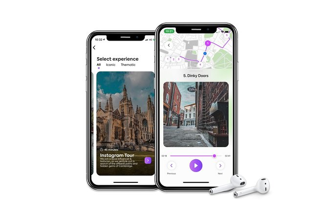 Cambridge's History & Secrets with Self-Guided Walking Tours - Using the app without losing your way