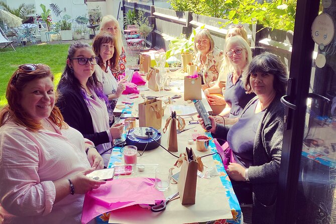 Candle Making Workshop and Bubbly in UK - Learning about wax, oils, and wicks