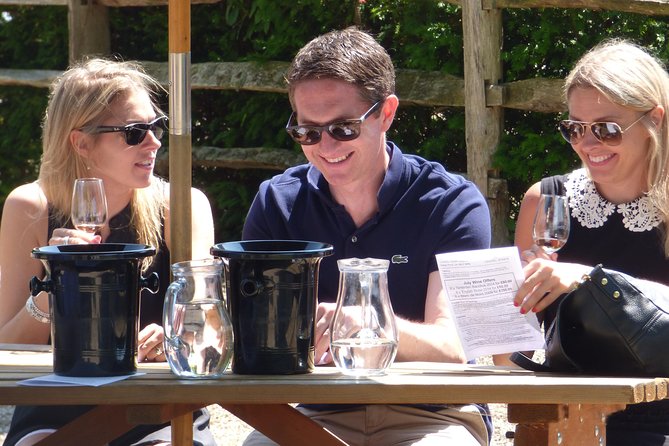 Cellar Door Wine Tour from London - A picnic lunch in the Chapel Down herb garden