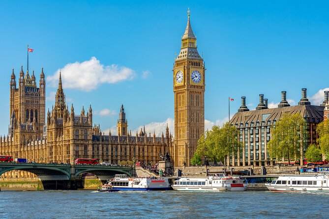 Changing of Guards, Big Ben, Tower of London, Beefeaters & Cruise - Buckingham Palace and St. James’s Park