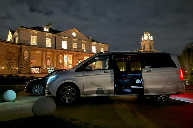 Chauffeur limo Services Heathrow Airport To/From anyLondon Hotel - Mercedes E Class or Mercedes V Class