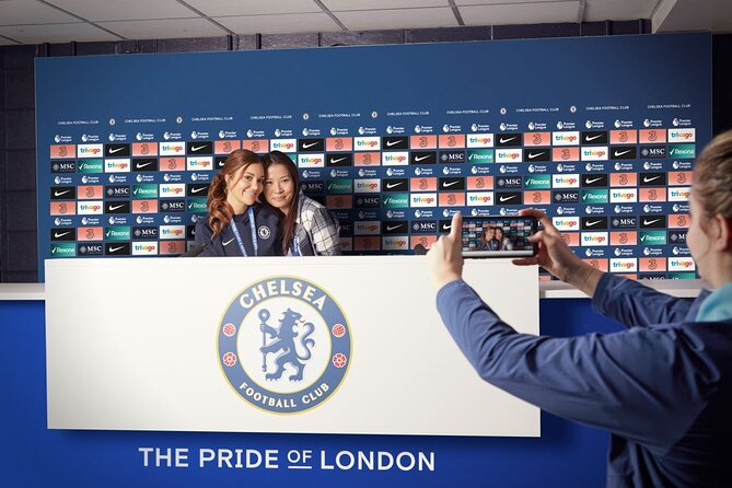 Chelsea FC Stadium Tours and Museum - The press room and Chelsea’s public face