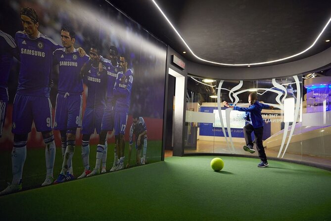 Chelsea FC Stadium Tours and Museum - The tunnel, dugouts, and pitchside feeling