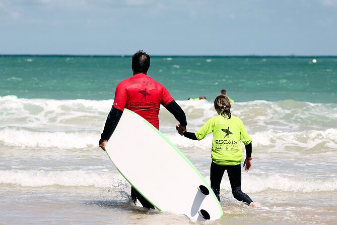 Children's School Holiday Surf Session (8-13 year olds) - Getting children ready for the water
