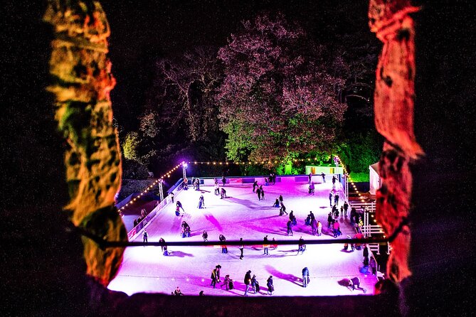 Christmas at Warwick Castle - Light Trail & Ice Skating Packages - Christmas market and festive food
