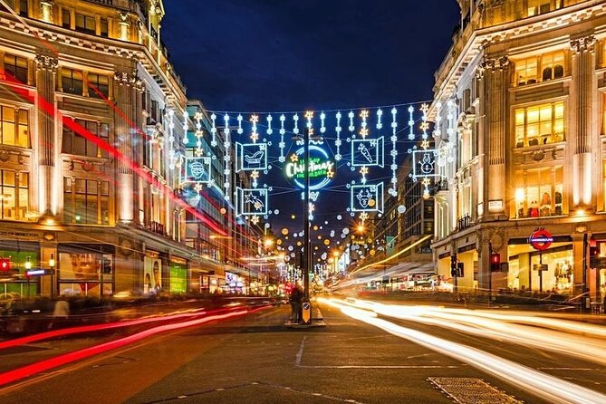 Christmas Lights Open-Top Bus Tour - Westminster closes the route with major architecture