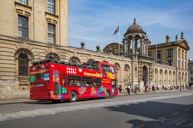 City Sightseeing Oxford Hop-On Hop-Off Bus Tour - Stop 1 to Stop 6: arriving, shopping, and Oxford Castle