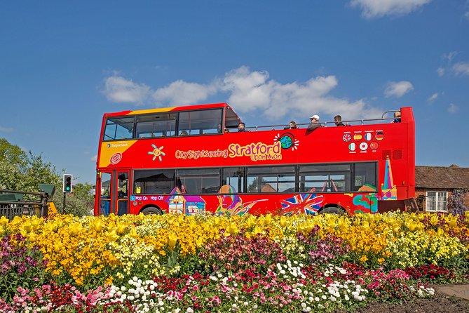 City Sightseeing Stratford-upon-Avon Hop-On Hop-Off Bus Tour - Stops 2 and 3: the river, theater, church, and Shakespeare’s grave