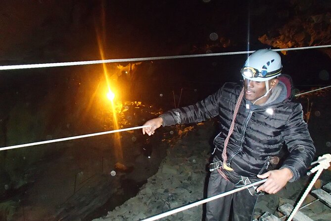 Climb in the Mine - What the guides add to the three-hour session