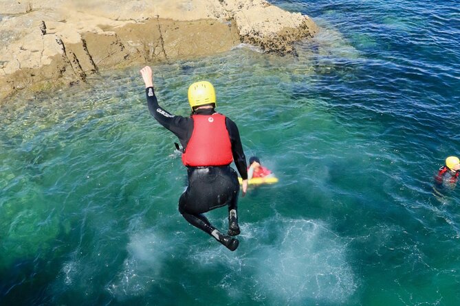 Coasteering - Safety and weather are part of the deal