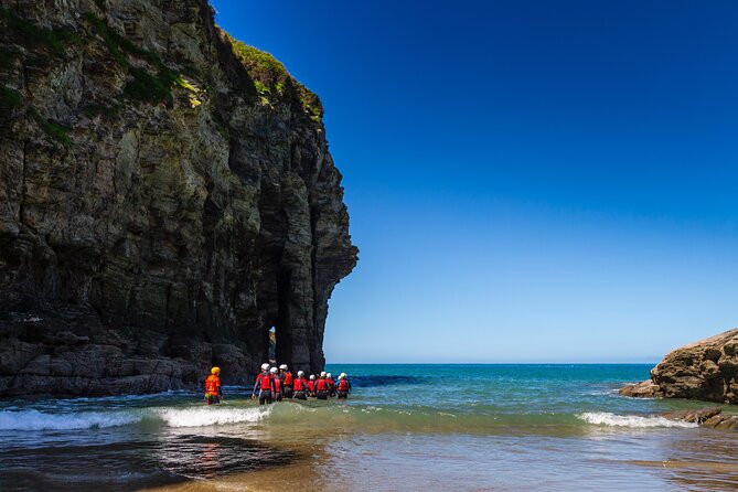 Coasteering Adventures in Bossiney Cove, Bude, and Cornwall - Natural arches, caves, and the best kind of coastal detour