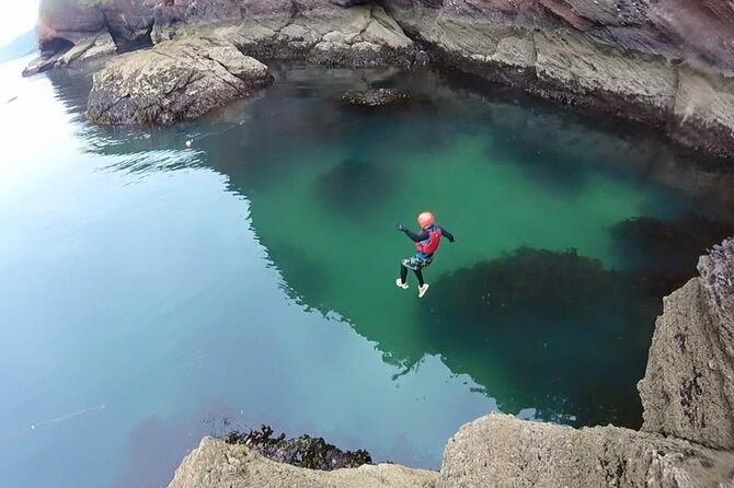 Coasteering Geopark Adventure In Torquay - Jumps With Choice, Not Peer Pressure