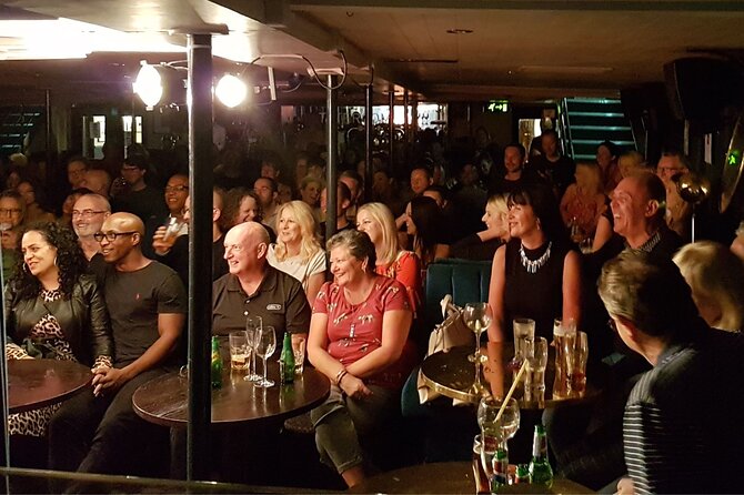 Comedy Night on The River Thames - What the evening looks like from 7pm to 10:30pm
