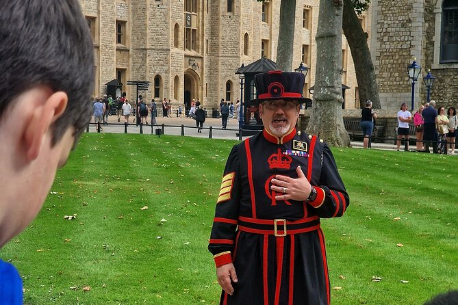 Crown Jewels Royal Secrets Scandals and Tower of London Tour - Meeting point, weather, and walking demands