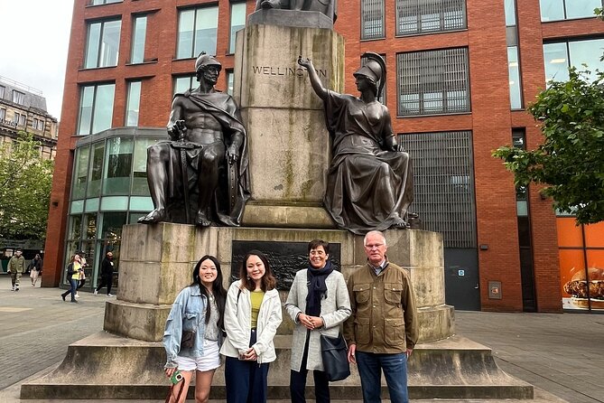 Daily Manchester City Centre Walking Tour with Local Guide - St Peter’s Square sets the city’s tone