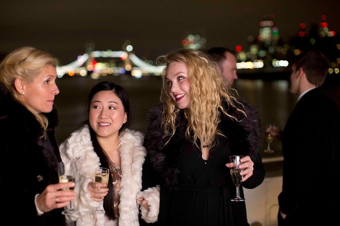 Dinner and Jazz Cruise on the River Thames - The London Eye and the first night views