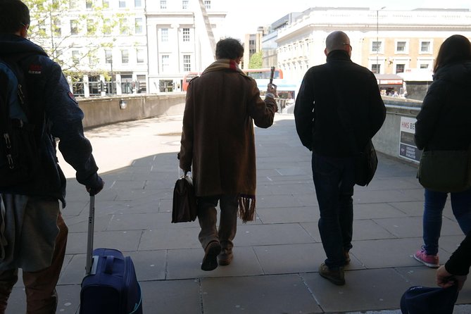 Doctor Who TV Locations Tour of London - Westminster Station marks the finish