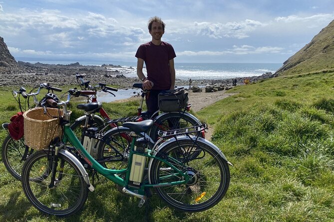 Explore North Cornwall on Electric Bikes - Morwenstow church and the walk to the cliffs