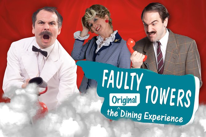Faulty Towers The Dining Experience in London - A 1970s hotel meal with Basil at the center