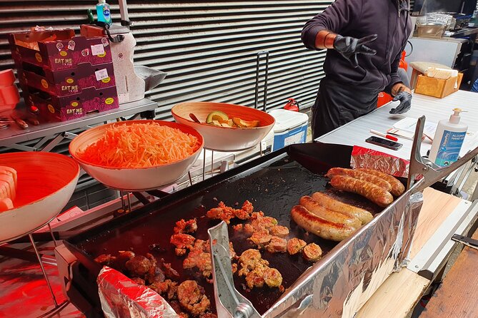 Food & drink walking tour in South East London. Bermondsey - Borough Market. - Food, dietary needs, and the pace