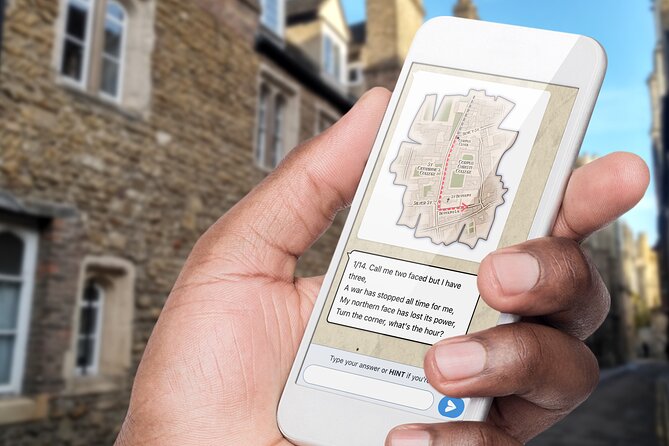 Fun, Flexible Treasure Hunt Around Cambridge with Cryptic Clues & Hidden Gems - Kings College Chapel and the first clues