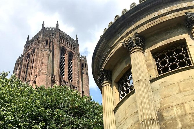 Fun, Flexible Treasure Hunt Around Liverpool with Cryptic Clues & Hidden Gems - The waterfront finale: Liver, Cunard, and Port of Liverpool buildings