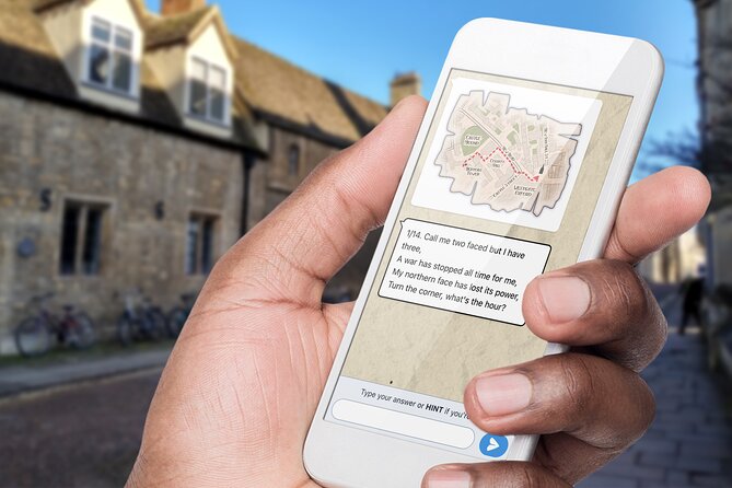 Fun, Flexible Treasure Hunt Around Oxford with Cryptic Clues & Hidden Gems - Starting at Oxford Castle and Prison