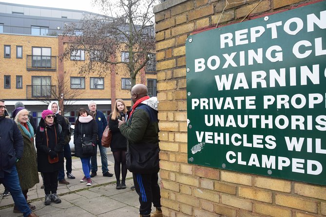 Gangster Tour of London’s East End Led by Actor Vas Blackwood - Walking, Group Size, and Sound