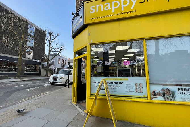 George Michael London Tour by Black Taxi - Hampstead and the accidental shop collision