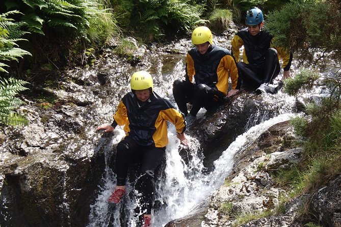 Ghyll Scrambling Water Adventure in the Lake District - Getting ready at the Keswick meeting point