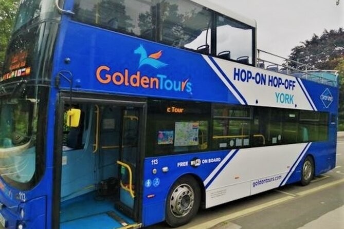 Golden Tours York Hop-on Hop-off Open Top Bus Tour with Audio Guide - What the English audio guide adds