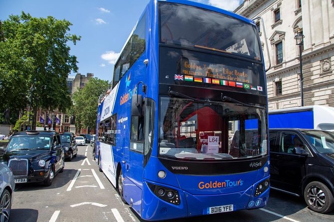 Gray Line London Hop-On Hop-Off Bus Tour with Optional Cruise - Audio guides, live guides, and the view from the top deck